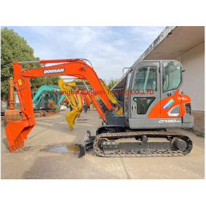 Excavadora DOOSAN DX60 de 6 toneladas, pocas horas de trabajo, miniexcavadora usada a la venta