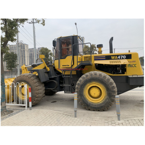 Cargador frontal Komatsu WA470 de 5 toneladas de carga, cargador usado original de Japón a la venta