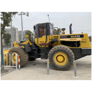 Cargador frontal Komatsu WA470 de 5 toneladas de carga, cargador usado original de Japón a la venta