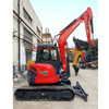 Excavadora KUBOTA KX155-3Z Miniexcavadora usada de 5 toneladas con pocas horas de trabajo a la venta