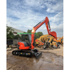 Excavadora KUBOTA U55 de 5 toneladas, miniexcavadora usada original de la EPA de Japón a la venta