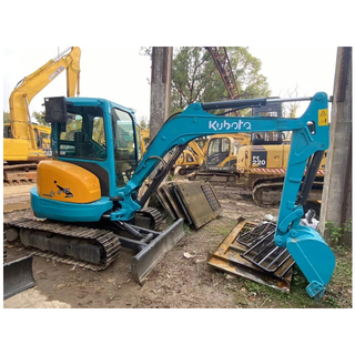 Excavadora KUBOTA K135-3Z Miniexcavadora usada de 3,5 toneladas con pocas horas de trabajo a la venta