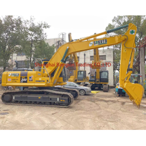 Excavadora Komatsu PC240 de 24 toneladas Excavadora usada en excelentes condiciones de trabajo para la venta