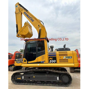 Excavadora Komatsu Pc200-8 de 20 toneladas, excavadora de orugas usada original de Japón en stock para la venta