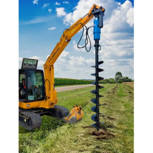 Perforadora de barrena de 1 a 40 toneladas, máquina perforadora de barrena de excavadora de buena calidad hecha en China a la venta