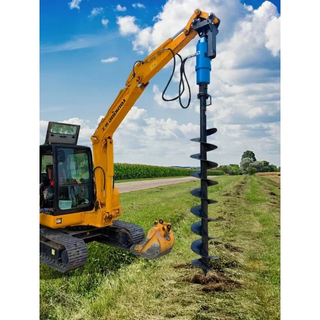 Perforadora de barrena de 1 a 40 toneladas, máquina perforadora de barrena de excavadora de buena calidad hecha en China a la venta
