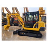 Excavadora Komatsu Pc56 de 5 toneladas Original fabricada en Japón Pocas miniexcavadoras de orugas usadas en buenas condiciones