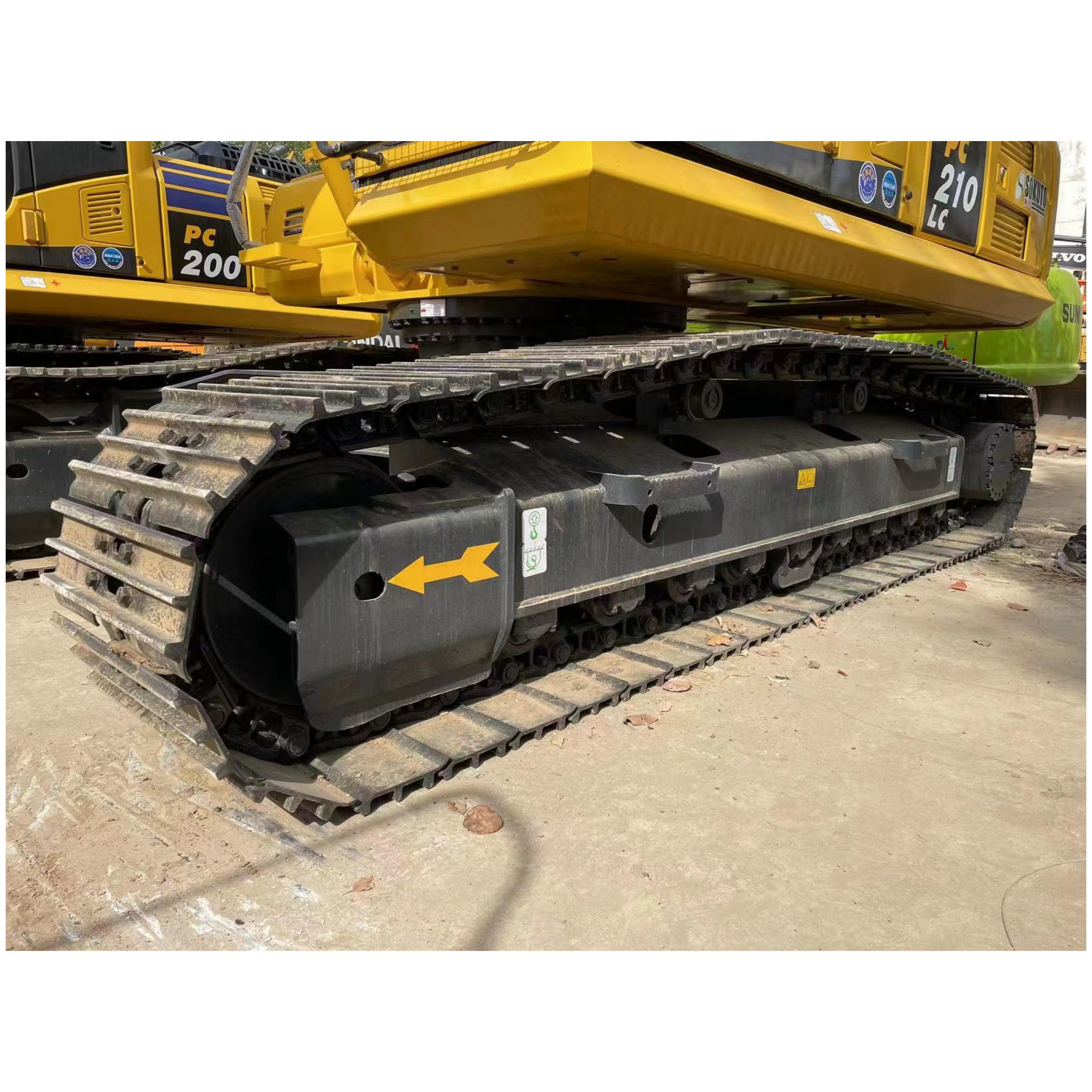Used excavator komatsu pc210-8 supplier Proveedor de excavadora usada komatsu pc210-8