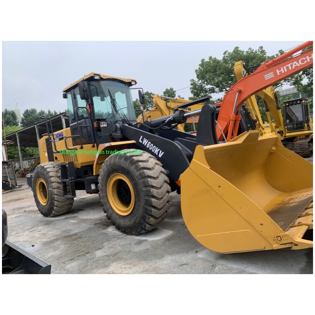 used front loader xcmg LW600KV supplier Proveedor de cargador frontal usado xcmg LW600KV