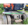 Excavadora de ruedas DOOSAN DX60W Mini excavadora de ruedas usada original de 6 toneladas de Corea a la venta