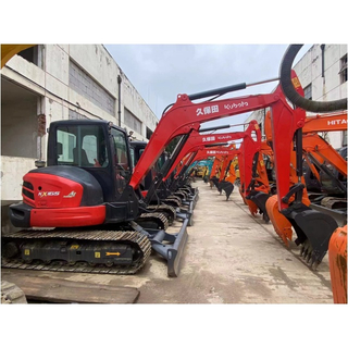 Excavadora KUBOTA KX165 Miniexcavadora usada de 5 toneladas con pocas horas de trabajo a la venta