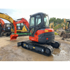 Excavadora KUBOTA U55 de 5 toneladas, miniexcavadora usada original de la EPA de Japón a la venta