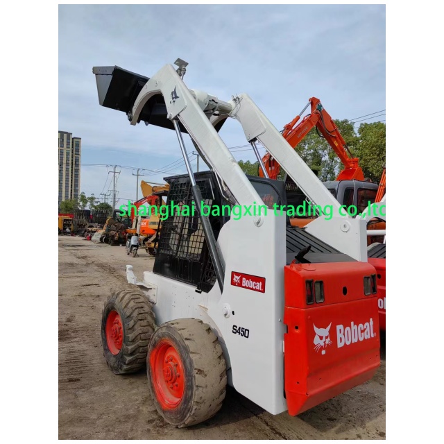 used skid steer S450 vendor Proveedor de minicargadora S450 usada
