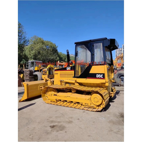 Niveladora del CAT D5C 9,4 toneladas de venta usada de la niveladora del gato en buenas condiciones originales de Japón