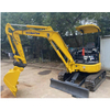 Excavadora Komatsu PC30 de 3 toneladas de excavadora pequeña usada en excelentes condiciones para la venta