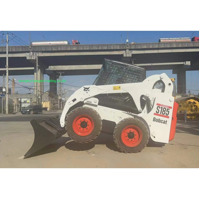 used mini skid steer S185 supplier Proveedor de minicargadora S185 usada