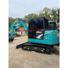 Excavadora KOBELCO SK60 de 6 toneladas, miniexcavadora usada original de Japón para la venta