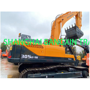 Excavadora Hyundai 305c-9 de 30 toneladas, excavadora de orugas pesada usada original de Corea para la venta