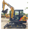 Excavadora SANY SY55C de 5 toneladas, miniexcavadora usada de fabricación china original a la venta