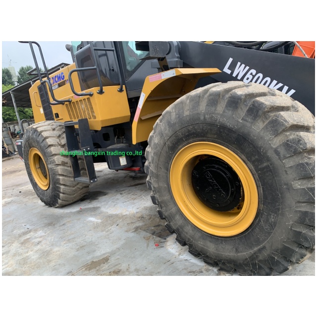 used front loader xcmg LW600KV supplier Proveedor de cargador frontal usado xcmg LW600KV