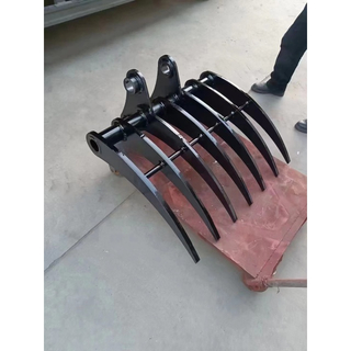 Cucharón de rastrillo para excavadora de 1 a 40 toneladas, cucharón de rastrillo nuevo de buena calidad fabricado en China a la venta