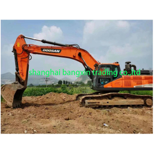 Excavadora DOOSAN DX420 de 42 toneladas de pintura original, excavadora pesada usada importada de Corea a la venta