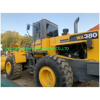 Cargador frontal Komatsu WA380 de 3 toneladas de carga, cargador usado original de Japón a la venta