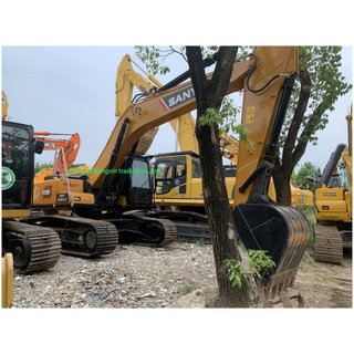 Excavadora SANY SY235C de 23 toneladas, excavadora de orugas pesada usada de fabricación china original a la venta
