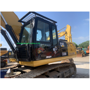 Excavadora Caterpillar CAT330d de 30 toneladas, excavadora de orugas pesada original de Japón, excavadora usada para la venta