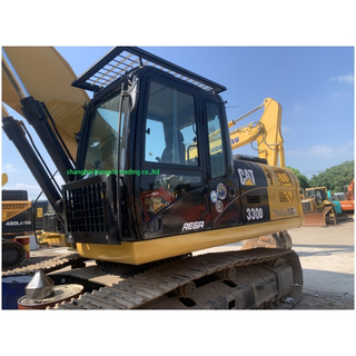 Excavadora Caterpillar CAT330d de 30 toneladas, excavadora de orugas pesada original de Japón, excavadora usada para la venta