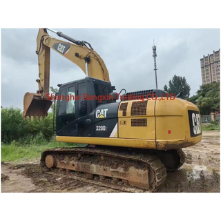 Excavadora Caterpillar CAT320d2 20 toneladas Excavadora de orugas original de Japón Excavadora usada para la venta