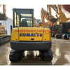 Excavadora Komatsu Pc56 de 5 toneladas Original fabricada en Japón Pocas miniexcavadoras de orugas usadas en buenas condiciones
