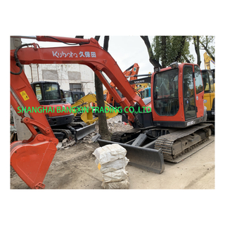 Excavadora KUBOTA KX185 de 8 toneladas, pocas horas de trabajo, miniexcavadora usada a la venta
