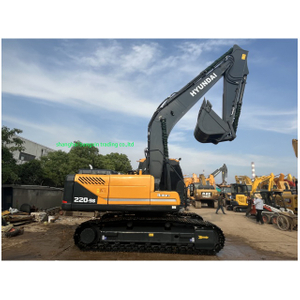 Excavadora Hyundai 220-9s 22 toneladas Excavadora de orugas usada original de Corea a la venta