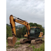 Excavadora Hyundai 150 de 15 toneladas, excavadora de orugas media usada original de Corea a la venta