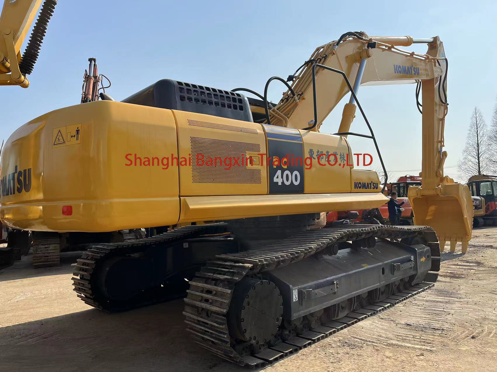 Proveedor de excavadora komatsu pc400-7 usada