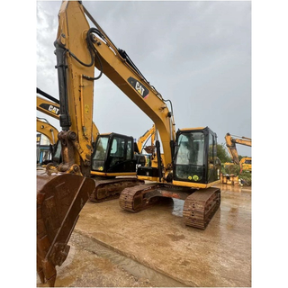 Excavadora Caterpillar CAT313d2 de 13 toneladas, excavadora mediana usada original de la EPA de Japón para la venta