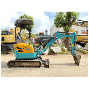 Excavadora KUBOTA U-17 Miniexcavadora usada de 1 tonelada con pocas horas de trabajo a la venta