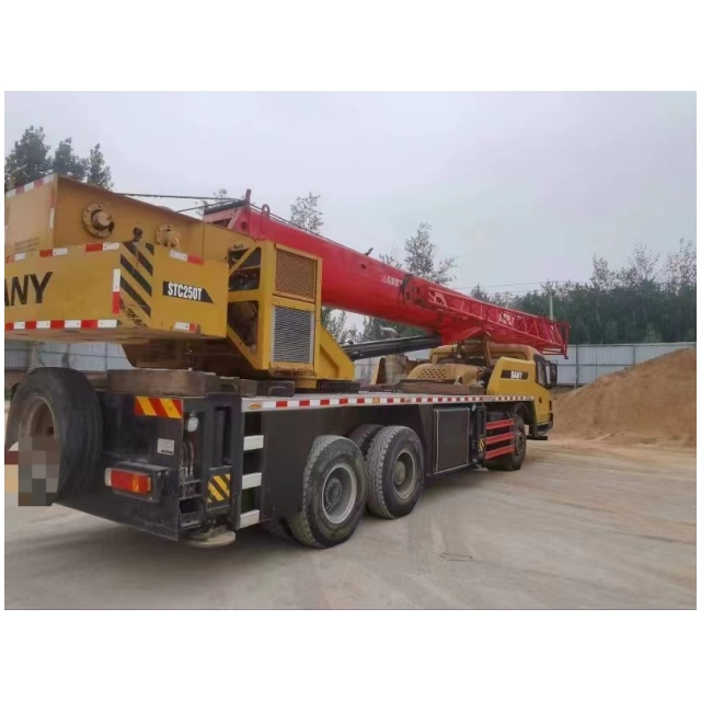 used crane SANY STC250T trader grúa usada SANY STC250T trader