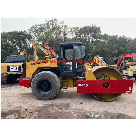 Rodillo compactador DYNAPAC CA25D, rodillo compactador usado Japón original de 13 toneladas a la venta