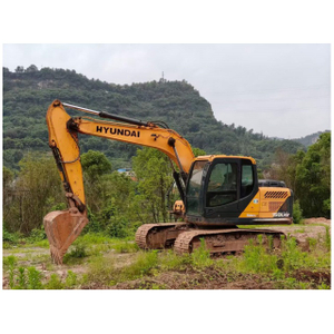 Excavadora Hyundai 150 de 15 toneladas, excavadora de orugas media usada original de Corea a la venta
