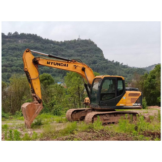 Excavadora Hyundai 150 de 15 toneladas, excavadora de orugas media usada original de Corea a la venta