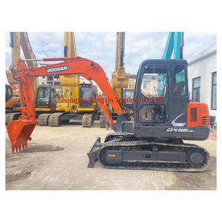 Excavadora DOOSAN DH55 Miniexcavadora usada de 5 toneladas con pocas horas de trabajo a la venta