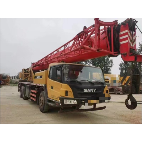Grúa SANY STC250T de 25 toneladas, camión grúa usado de fabricación china de buena calidad a la venta