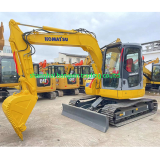 Excavadora Komatsu Pc78US de 7 toneladas, excavadora de orugas usada en perfecto estado para la venta