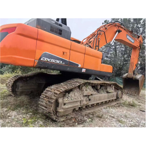 Excavadora DOOSAN DX530 de 53 toneladas, excavadora usada en excelentes condiciones originales de Corea a la venta