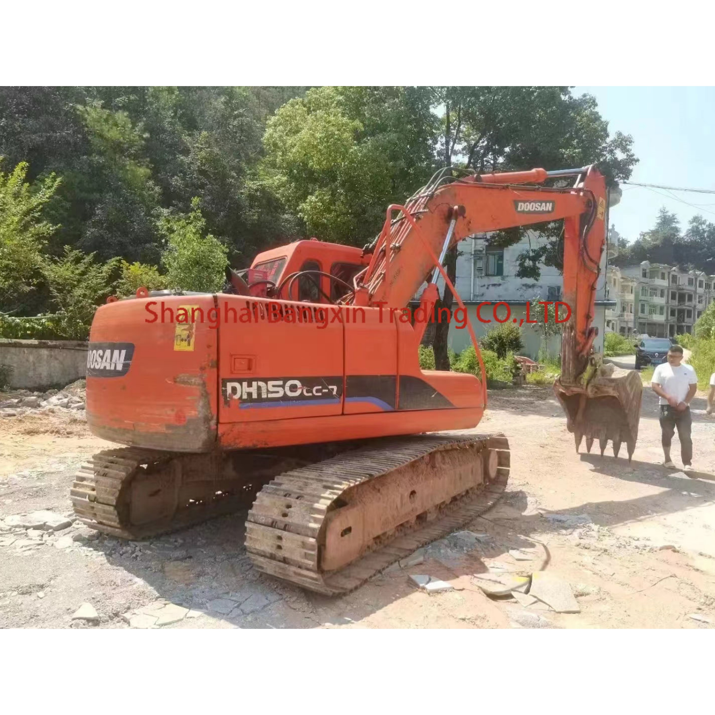 used excavator doosan dh150 wholesaler excavadora usada doosan dh150 mayorista