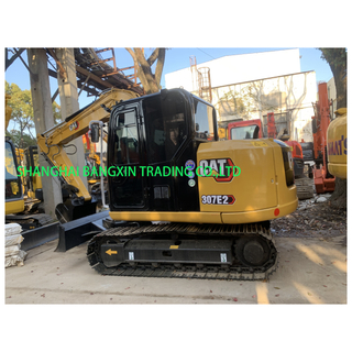 Excavadora Caterpillar CAT307e2 de 7 toneladas, miniexcavadora usada original de la EPA de Japón para la venta