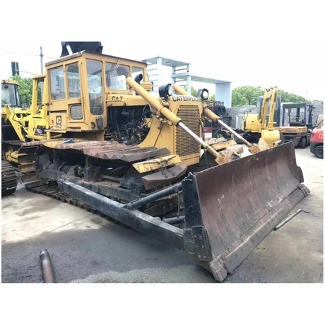 Niveladora CAT D6D 18 toneladas de venta usada sobre orugas original de la niveladora Cat de Japón