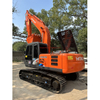 Excavadora Hitachi Zx200 de 20 toneladas, excavadora de orugas usada original EPA/CE de Japón para la venta